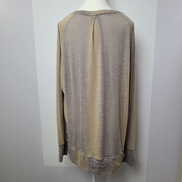 Lululemon Salutation to Savasana semi sheer long sleeve shirt, PTP 22.5" - Picture 2 of 12
